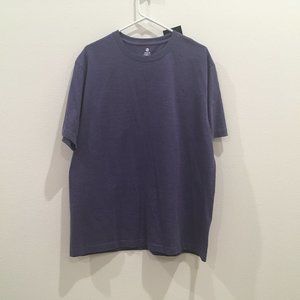 Simply For Sports Quick-Dri Cotton Men's T-Shirt Short Sleeve Purple Heather XL